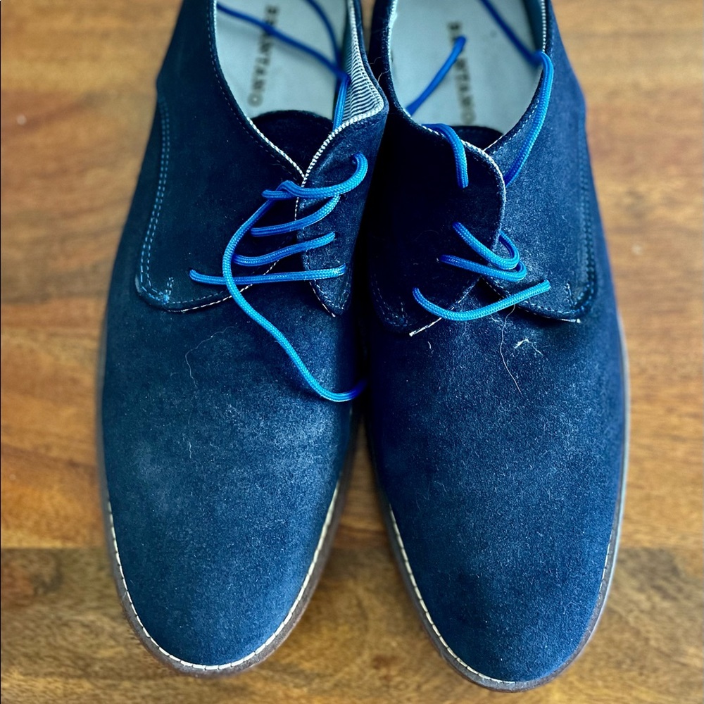 Brantano mens Oxford blue size 10.5 authentic Mexican brand shoes.